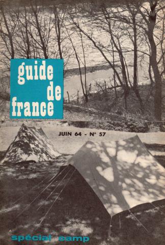 Scoutismo -  - Guide de France n° 57 - juin 1964
