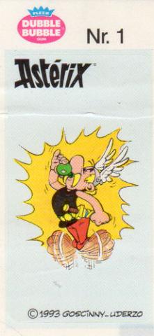 Uderzo (Asterix) - Pubblicità - Albert UDERZO - Astérix - Fleer - Dubble Bubble Gum - 1993 - Sticker - Nr. 1 - Astérix potion