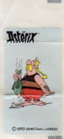 Uderzo (Asterix) - Pubblicità - Albert UDERZO - Astérix - Fleer - Dubble Bubble Gum - 1993 - Sticker - Nr. 14 - Ordralfabétix