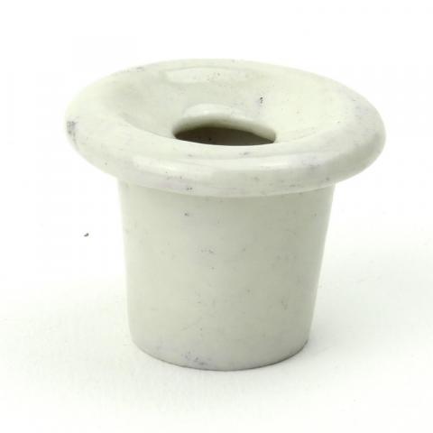 Materiale scolastico -  - Encrier en porcelaine pour pupitre d'écolier (années 60) - 4 cm