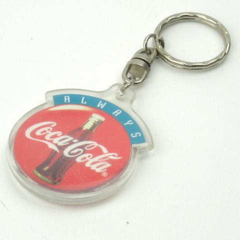 Coca-Cola -  - Coca-Cola - porte-clés rond Always Coca-Cola - 4,5 cm