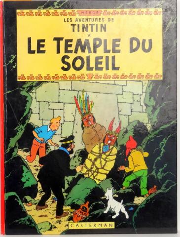 Tintin - Les aventures n° 14 - HERGÉ - Les Aventures de Tintin - 14 - Le Temple du soleil