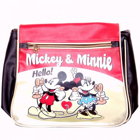 Disney - Documenti e oggetti vari - DISNEY (STUDIO) - Disney - Karaktermania - Mickey & Minnie Hello! - Sac d'écolier