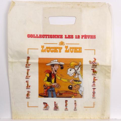 Morris (Lucky Luke) - Documenti e oggetti vari - MORRIS - Lucky Luke - Intermarché - 1997/1998 - Collectionne les 12 fèves Lucky Luke - emballage 30 x 35 cm