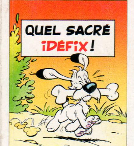 Uderzo (Asterix) - Pubblicità - Albert UDERZO - Astérix - Nutella - 1996 - mini-comique - 9/10 - Quel sacré Idéfix !
