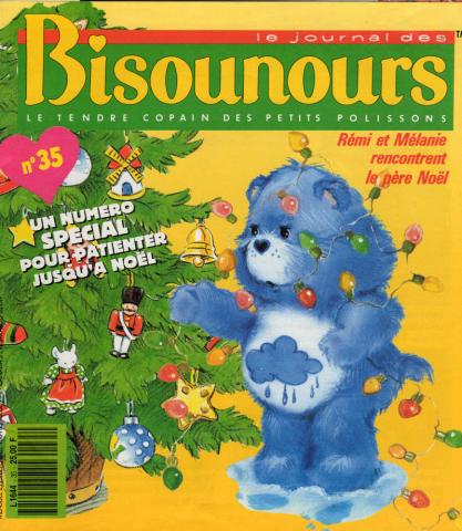 Le Journal des Bisounours n° 35 -  - Le Journal des Bisounours n° 35 - Un numéro spécial pour patienter jusqu'à Noël/Rémi et Mélanie rencontrent le père Noël