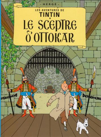 Hergé - Pubblicità - HERGÉ - Tintin - Le Figaro - Édition spéciale du 77e anniversaire - mini-album 3/7 - Le Sceptre d'Ottokar