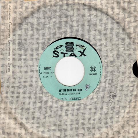 Audio/video - Pop, Rock, Jazz -  - Otis Redding - I Love You More Than Words Can Say/Let Me Come On Home - disque 45 tours - Stax 169002