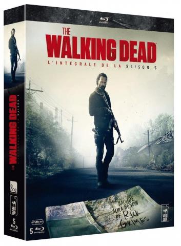 Serie televisiva -  - The Walking Dead - saison 5 - L'intégrale - Blu-ray - 5 BD