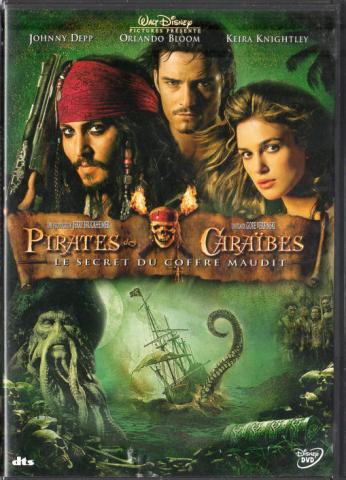 Video - Cine -  - Pirates des Caraïbes - Le Secret du coffre maudit - Johnny Depp, Orlando Bloom, Keira Knightley - DVD
