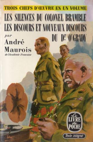 Livre de Poche n° 90 - André MAUROIS - Les Silences du colonel Bramble suivi des Discours et Nouveaux discours du Docteur O'Grady