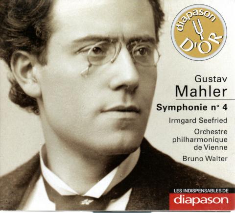 Audio/video - Música Clásica - Gustav MAHLER - Mahler - Symphonie n° 4 - Irmgard Seefried/Orchestre Symphonique de Vienne/Bruno Walter - Les Indispensables de Diapason n° 5 - CD