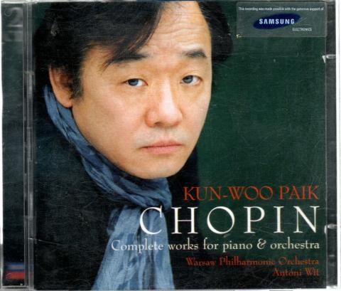 Audio/video - Música Clásica - Frédéric CHOPIN - Chopin - Complete Works for Piano and Orchestra - Kun-Woo Paik/Warsaw Philarmonic Orchestra/Antoni Wit - 2 CD Decca 475 169-2