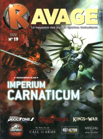 Ravage n° 19 - novembre/décembre 2020 - Warhammer 40,000 : Imperium Carnaticum