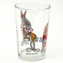 LOONEY TUNES -  - Looney Tunes - verre 1984 - Honey Bunny, Bugs Bunny, Porcinet - verre à moutarde