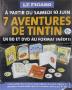 Hergé - Pubblicità - HERGÉ - Tintin - Le Figaro - Samedi 10 juin, Tintin la BD et le DVD en format inédit ! - Affiche lieu de vente - 60 x 80 cm - Verso : informations pour les diffuseurs de presse