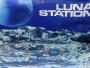 Jouet ancien - Jean - Luna Station - Plastique beige/rouge/argenté - Made in Western Germany