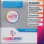 Gamegenic - Bustine per le carte - 73 x 73 mm Square Matte Sleeves - Pack da 50 (Blu)