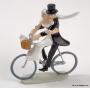 Pixi Civili - Pixi - La vita quotidiana N° 90591 - Il sposi con la bicicletta (torta nuziale topper)