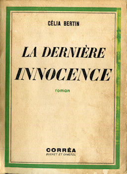 Corrêa - Célia BERTIN - La Dernière innocence