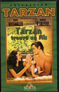 Tarzan, E.R. Burroughs -  - Tarzan trouve un fils - VHS Secam VF (French version) - Turner 5306007