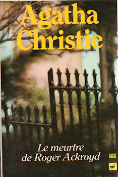 LIBRAIRIE DES CHAMPS-ÉLYSÉES Club des masques n° 415 - Agatha CHRISTIE - Le Meurtre de Roger Acroyd