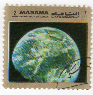 Ruimtevaart, astronomie, futurologie -  - Philatélie - Manama
