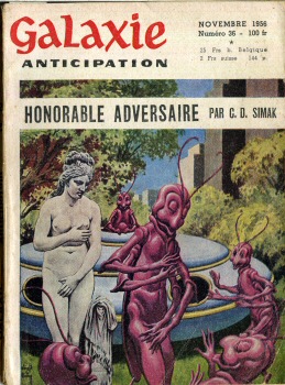 NUIT ET JOUR n° 36 -  - Galaxie 1ère série n° 36 - novembre 1956 - Honorable adversaire par C. D. Simak
