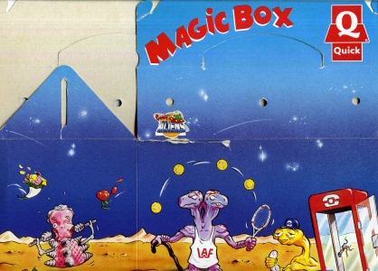 Science Fiction/Fantastisch - Reclame -  - Comic Aliens - Quick - Magic Box