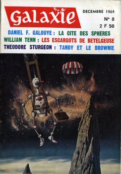 OPTA Galaxie n° 8 -  - Galaxie n° 8 - décembre 1964 - La Cité des sphères/Les Escargots de Bételgeuse/Tandy et le brownie