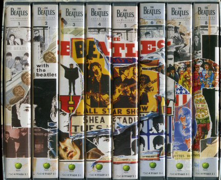 Audio/video - Pop, Rock, Jazz - THE BEATLES - The Beatles Anthology - coffret de 8 cassettes VHS