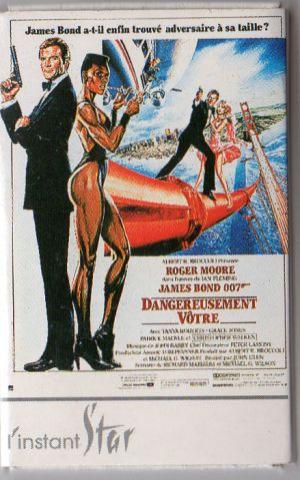 Cine -  - James Bond 007 - Seita/L'instant Star - boîte d'allumettes - 8 - Dangereusement vôtre (A View to a Kill)