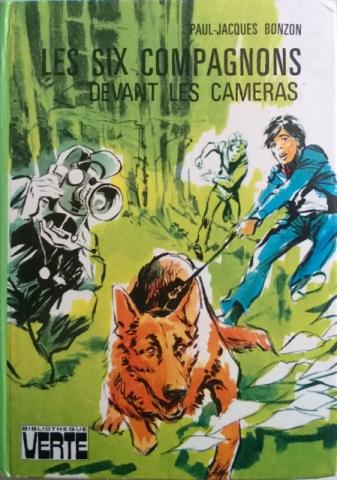 HACHETTE Bibliothèque Verte - Les Six Compagnons - Paul-Jacques BONZON - Les Six Compagnons devant les caméras