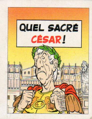 Uderzo (Astérix) - publicité - Albert UDERZO - Astérix - Nutella - 1996 - mini-comique - 10/10 - Quel sacré César !
