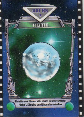 Star Wars - publicité - George LUCAS - Star Wars - BN - 1993 - Le Défi du Jedi - Hoth