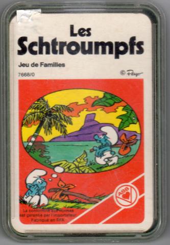 Peyo (Schtroumpfs) - Jeux, jouets, puzzles - PEYO - Schtroumpfs - ASS - Les Schtroumpfs Jeu de Familles - 7668/0