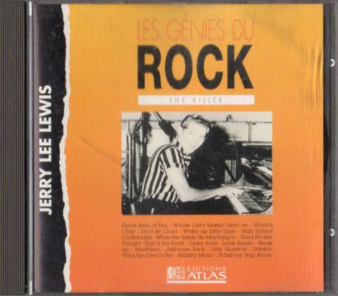 Audio/video - Pop, Rock, Jazz -  - Atlas - Les Génies du Rock - 2 - Jerry Lee Lewis The Killer - RK CD 402