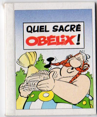 Uderzo (Astérix) - publicité - Albert UDERZO - Astérix - Nutella - 1996 - mini-comique - 8/10 - Quel sacré Obélix !