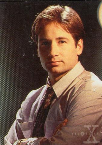 X-Files Trading cards -  - X-Files - Topps - Aux frontières du réel - 1996 - trading cards - 04 - Pofiles - Mulder, Fox