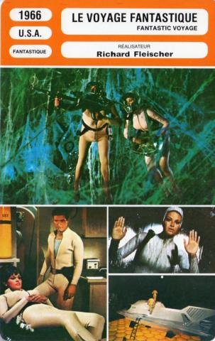 Science fiction/Fantasy - Cinema -  - Les Fiches de Monsieur Cinéma - Le Voyage fantastique (Fantastic Voyage) (Richard Fleischer)