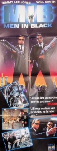 Science fiction/Fantasy - Cinema -  - Men in Black - 1996 -  Affiche de vidéo-club - 58 x 156 cm