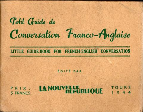 Taal, woordenboek, talen -  - Petit guide de conversation franco-anglaise