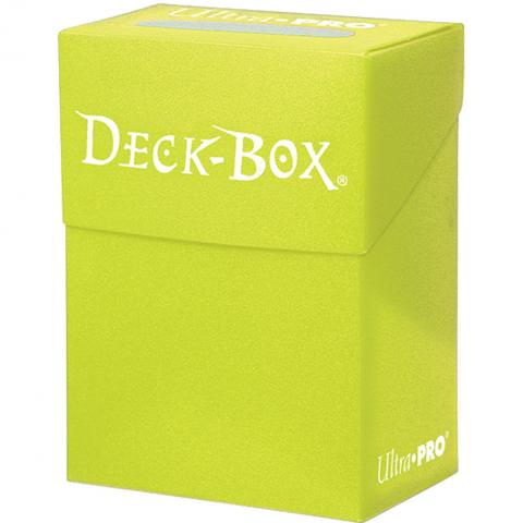 Ultra-Pro - Deck Box Helder Geel (75 kaarten)