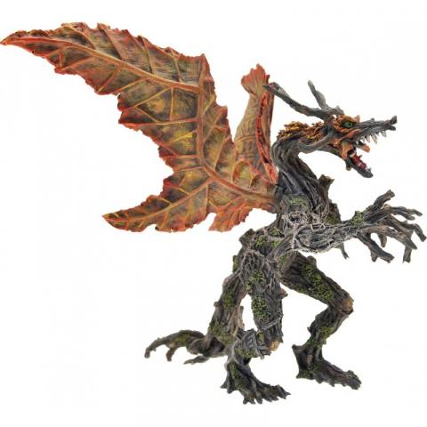 Beeldjes Plastoy - Draken N° 60245 - Dragon végétal automne