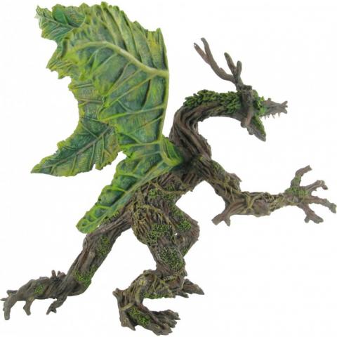 Beeldjes Plastoy - Draken N° 60246 - Dragon végétal printemps