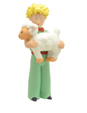 Beeldjes Plastoy - De Kleine Prins N° 61031 - De Kleine Prins met de schapen