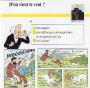 Hergé (Tintinophilie) - Publicité - HERGÉ - Hergé - BN - fiches Tintin - Météorologie - 8 - D'où vient le vent ? - 10,5 x 10,5 cm